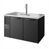 Thumbnail image #1 for True Pass-Thru Single-Zone Refrigerated Draft Bar Cooler, 60-Inch, 4 Doors, 1 Beer Column