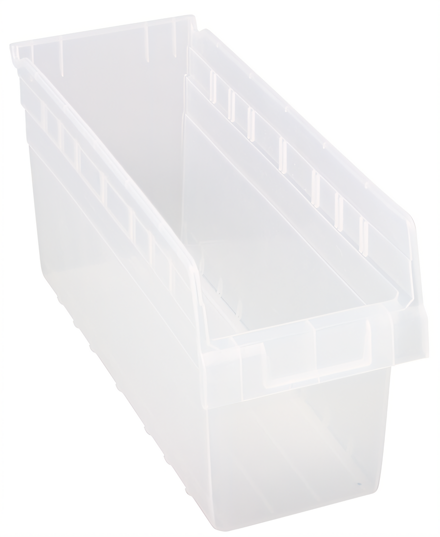 Product image #1 for Quantum Store-Max 8-Inch Clear Economy Nesting Shelf Bin