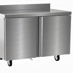 Thumbnail image #1 for Delfield ST4448NP 48-Inch Two-Section Worktop Refrigerator with 2 Doors, 4-Inch Backsplash, Stainless Steel Exterior
