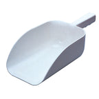 Thumbnail image #1 for Spill-Stop 1401-7 Utility Scoop, 82 oz, White Plastic, Flat Bottom, 15 x 6 x 3-1/2 in.