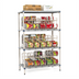 Thumbnail image #1 for MetroMax Q Stationary Can Rack Storage System, 24 x 48 x 74 Inches, for #5 and #10 Cans
