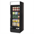 Thumbnail image #1 for Turbo Air 27-Inch Single-Section Glass Door Merchandiser Freezer, 17.7 Cu. Ft., Bottom-Mount, Black