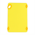 Thumbnail image #1 for Winco STATIKBoard Yellow Rectangular Co-Polymer Cutting Board, 12 x 18 x 1/2 Inch, with Rubber Grip Hook