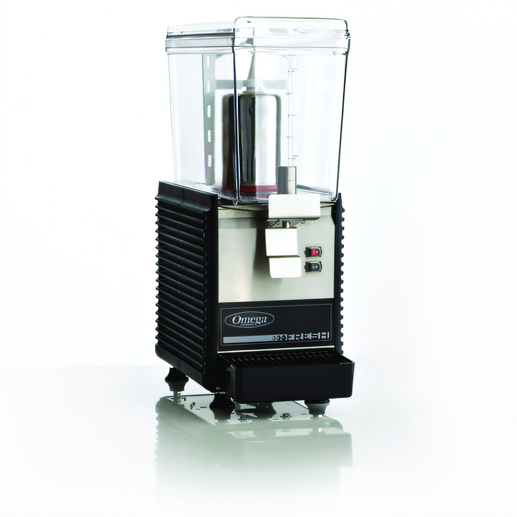 Product image #1 for Omega OSD10 Compact Commercial Drink Dispenser with 1 x 3-Gallon Bowl, 120V