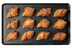 Thumbnail image #1 for Lainox 1/1 GN Perforated Non-Stick Teflon-Coated Aluminum Bake Pan