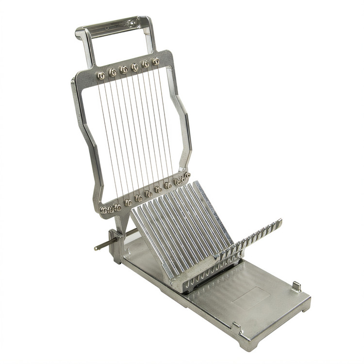Product image #1 for Kattex 3/8-Inch Tabletop Cheese Slicer with Cast Aluminum Frame and Stainless Steel Wires
