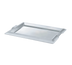 Thumbnail image #1 for Vollrath Small Rectangular Stainless Steel Serving Tray with Integral Handles, 12 x 9 Inches