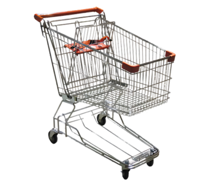 Product image #1 for Commercial Shopping Cart with Child Seat and 110 lb. Capacity