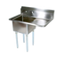 Thumbnail image #1 for John Boos E-Series 1-Compartment Sink with Right Drainboard, 15