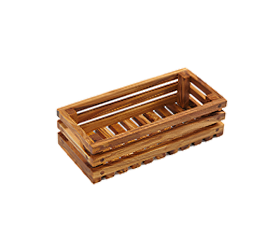 Product image #1 for American Metalcraft Olive Wood Bread Box Crate, Rectangular, 8-1/2 x 4 x 2-3/8 Inches
