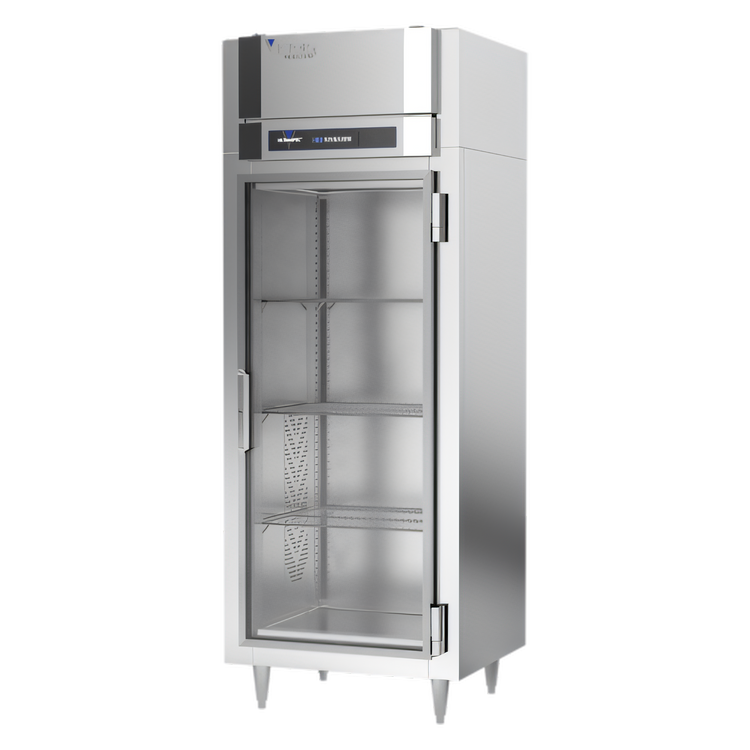 Product image #1 for Victory UltraSpec FS-1N-S1-G-HC Shallow Depth Glass Door Reach-In Freezer, 1-Section, 20.15 Cu. Ft.