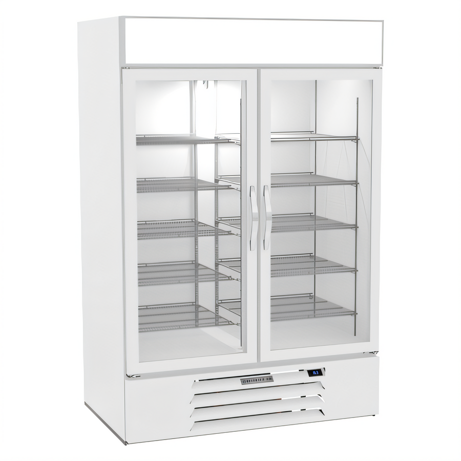 Product image #1 for Beverage-Air MarketMax 52-Inch Two-Section Bottom-Mount Reach-In Wine Merchandiser