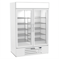 Beverage-Air MarketMax 52-Inch Two-Section Bottom-Mount Reach-In Wine Merchandiser