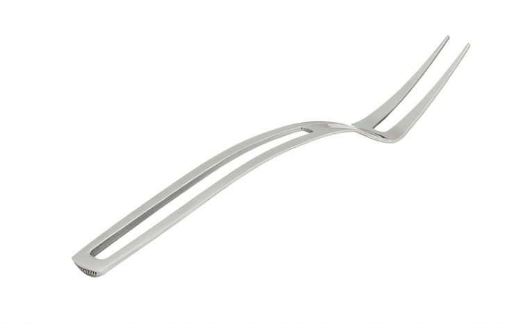 Product image #1 for Miramar Contemporary Style 2-Tine Stainless Steel Meat Fork, 11.5 Inches