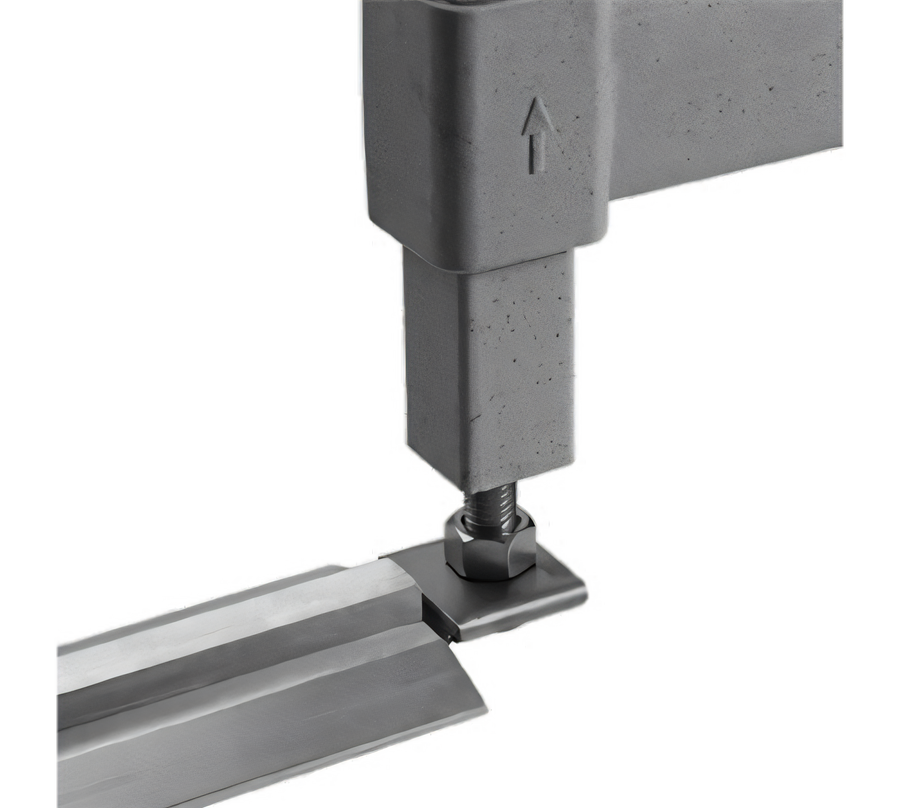 Product image #1 for Cambro Camshelving Premium Series High Density 14.5-Foot Raised Track Kit for 5 Mobile Units
