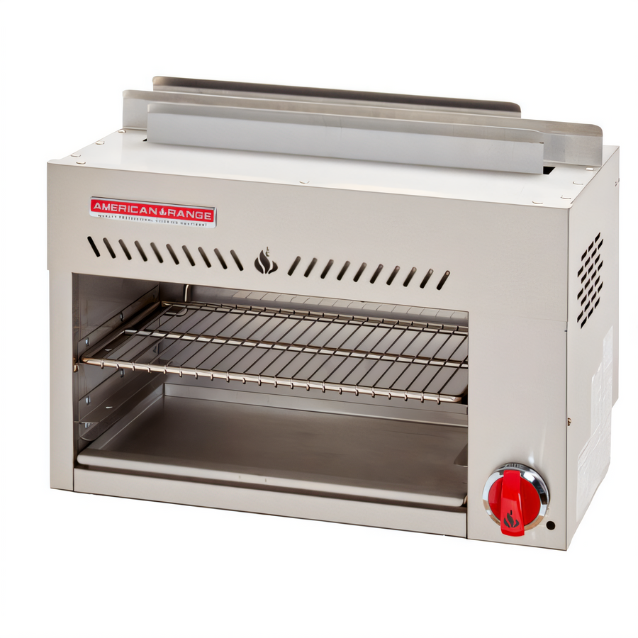 Product image #1 for American Range 24-Inch Countertop Gas Cheesemelter Broiler with Infrared Burner and 3 Rack Positions