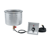 Vollrath Drop-In Insulated Soup Well Hot Well with Infinite Controls, 11-Quart Capacity