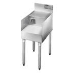 Thumbnail image #1 for Eagle Group 2200 Series MA1-22 Underbar Single Blender Step-Down Add-On Unit, 12"W x 23-1/2"D, 304 Stainless Steel, Duplex GFCI Receptacle
