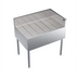 Thumbnail image #1 for Krowne Royal Series Free-Standing Stainless Steel Underbar Corner Drainboard, Right End Return, 36 x 24 Inches