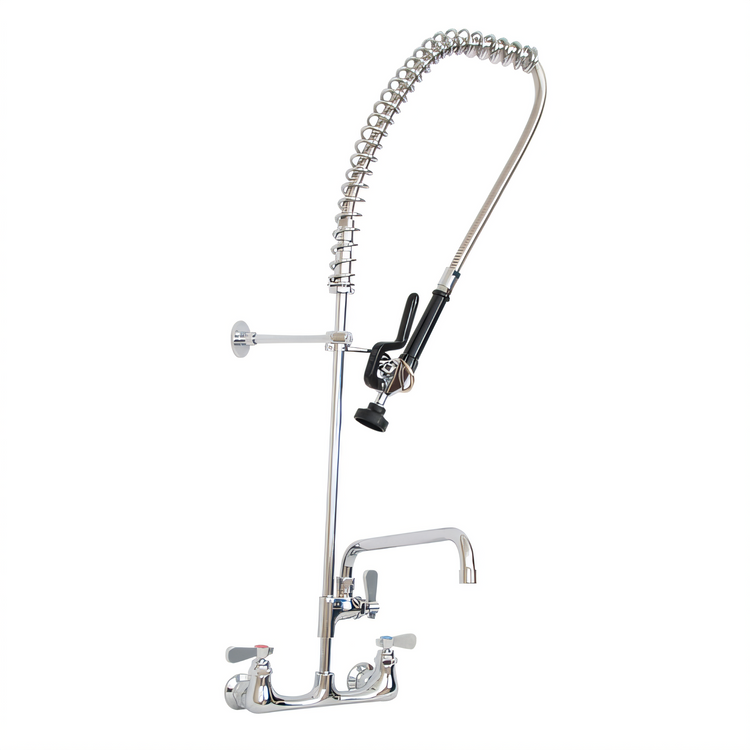 Product image #1 for OptiFlow 10-Inch Add-On Faucet Splash-Mount Pre-Rinse Assembly