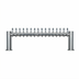 Thumbnail image #1 for Metropolis H-Style Countertop Glycol-Cooled 16-Faucet Draft Beer Tower, 56-Inch Wide