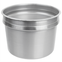 Vollrath 11 Qt Induction Ready SteelCoat x3 Non-Stick Bain Marie Inset for Mirage Induction Rethermalizers