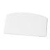 Thumbnail image #1 for Winco Small White Plastic Dough Scraper, 5-1/2 x 3-3/4 Inches, NSF