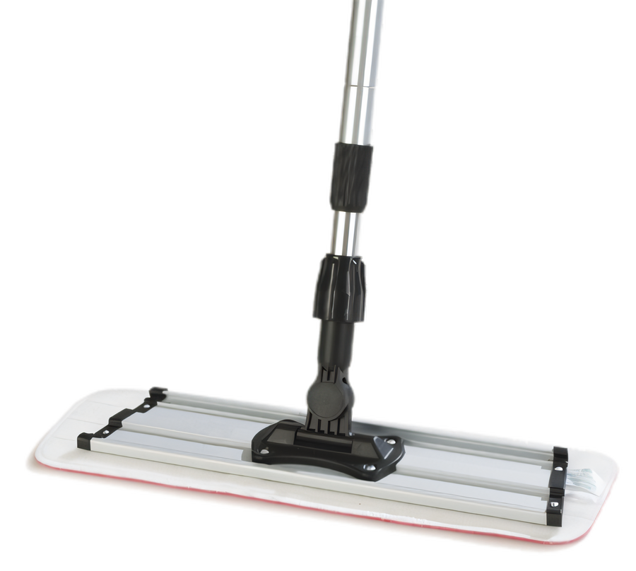 Product image #1 for Carlisle 18 Inch Aluminum Flat Mop Head Frame, Frame Only