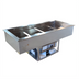 Thumbnail image #1 for BK Resources Dual Temperature Drop-In Hot/Cold Food Well, 4-Pan, 12 x 20 Pan Capacity