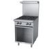 Thumbnail image #1 for Garland US Range U Series 24-Inch Commercial Gas Restaurant Range with 4 Open Burners and Storage Base
