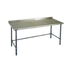 Thumbnail image #1 for Eagle Group Deluxe Series 48 x 36 Inch Stainless Steel Work Table with 1-1/2 Inch Rear Up-Turn