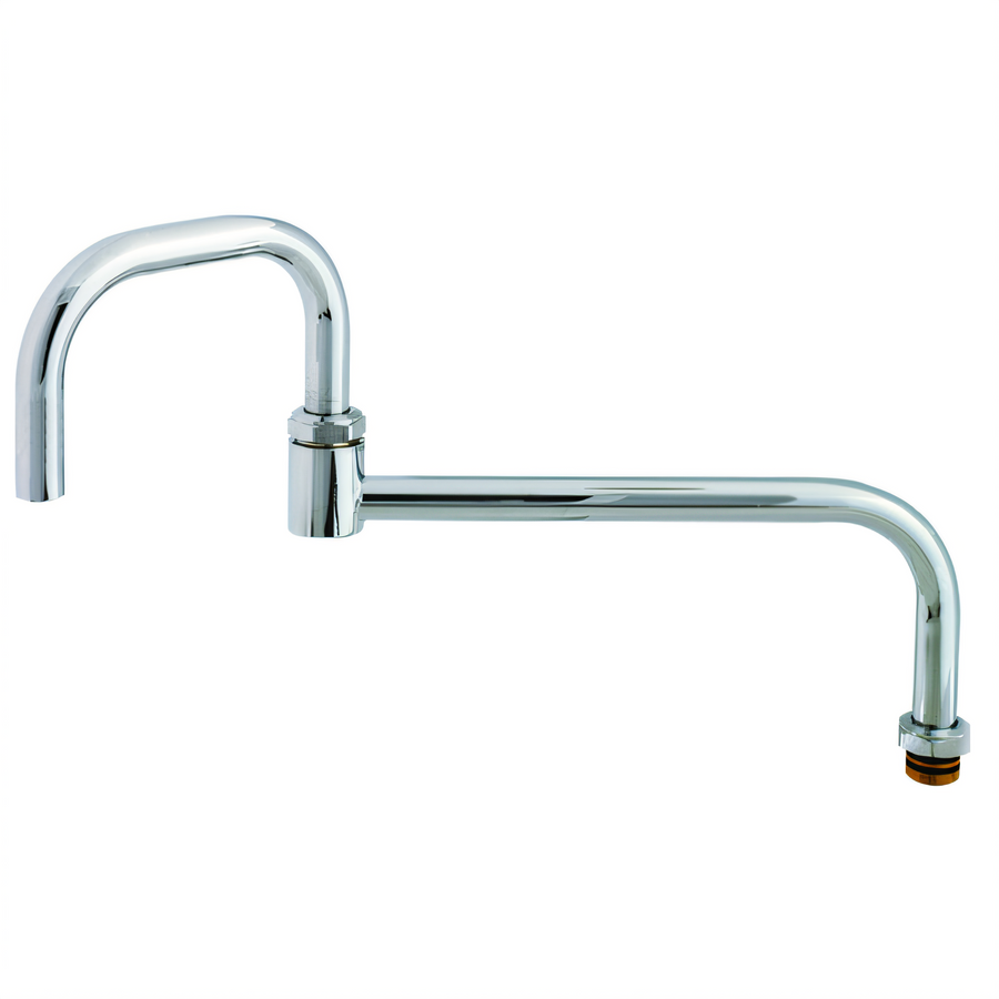 Product image #1 for T&S Brass Big-Flo 18 Inch Swivel Double-Joint Faucet Spout