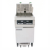 Thumbnail image #1 for Frymaster RE High Efficiency 80 lb Electric Floor Model Fryer with Built-In Filtration and Open-Pot Design, 17 kW