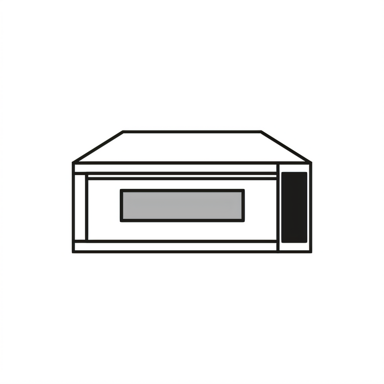 Product image #1 for Moretti Forni iDeck iD 72/72 Single Deck Electric Pizza Oven with Stand and Hood