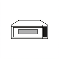 Moretti Forni iDeck iD 72/72 Single Deck Electric Pizza Oven with Stand and Hood