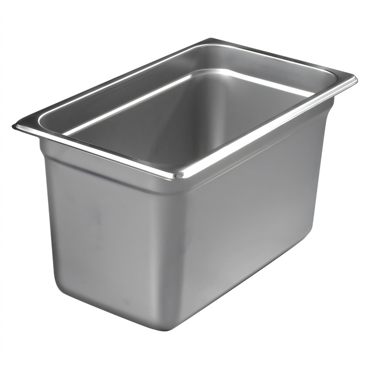 Product image #1 for Carlisle DuraPan 1/4-Size Solid Steam Table Pan, 6-Inch Deep, 6.2 Qt., 18/8 Stainless Steel