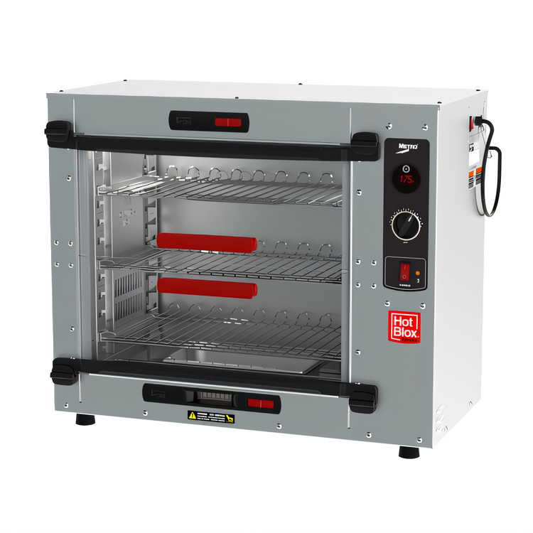 Product image #2 for Metro HotBlox Xpress S6 Countertop Quick-Pick Holding Cabinet with Clear Flip Doors