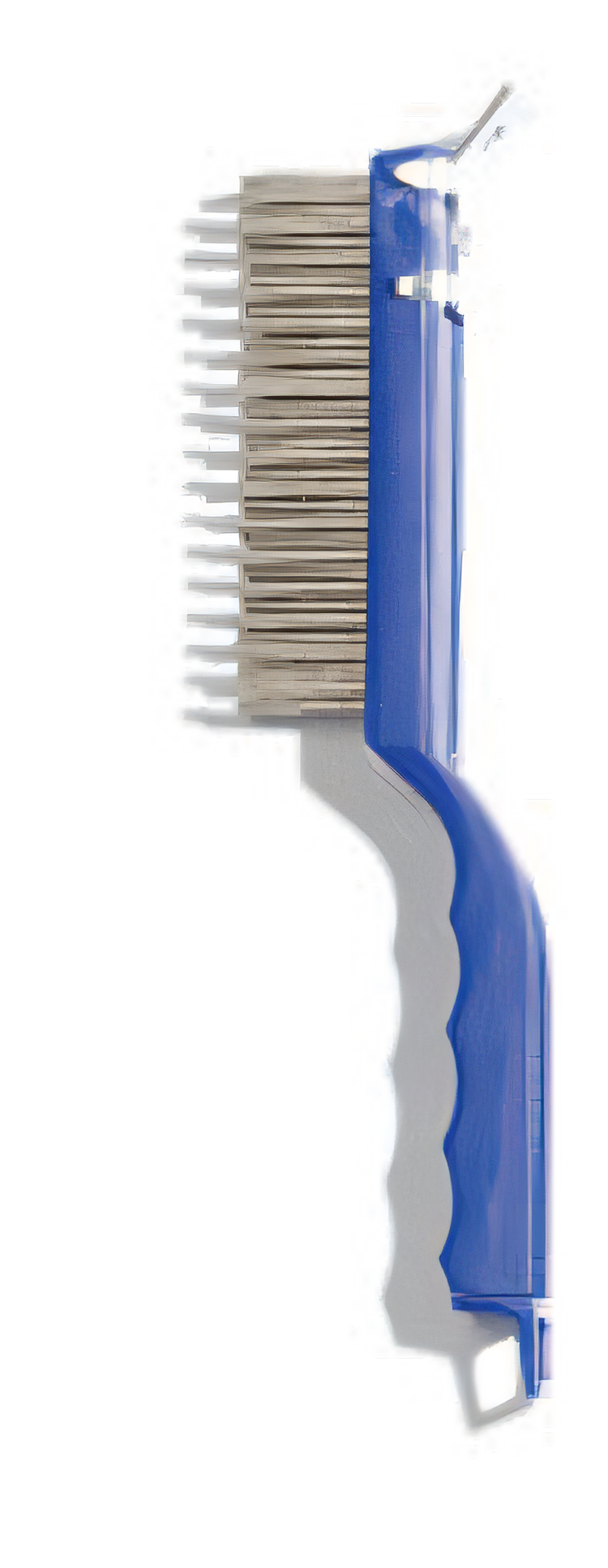 Product image #1 for Sparta® 11-1/2 Inch Scratch Brush and Scraper with Stainless Steel Bristles, Pistol Grip Plastic Handle