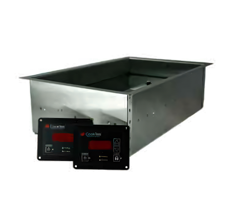 Product image #1 for CookTek SinAqua Waterless Two-Sensor Rectangular Drop-In Induction Hot Food Well, 2-1/2" Deep, 200-240V