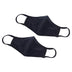 Thumbnail image #1 for Winco 2-Ply Cotton Face Mask, M/L, Black, 2-Pack