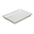Thumbnail image #1 for Winco Rectangular Nickel-Plated Doughnut Basket, 12 x 18 x 2 Inches