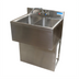 Thumbnail image #1 for BK Resources Slim-Line 4-Compartment Underbar Sink with Left and Right Drainboards, 84 Inch Wide