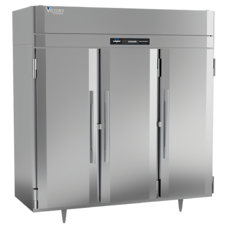 Product image #1 for Victory UltraSpec FS-3D-S1-HC Three-Section Full-Height Solid Door Reach-In Freezer