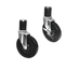 Thumbnail image #1 for 5-Inch Stainless Steel Stem Caster Set for 24-Inch Tall Tables and Mixer Stands