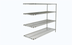 Thumbnail image #1 for Metro Super Erecta Chrome Plated Add-On Wire Shelving Unit, 72W x 24D x 63H