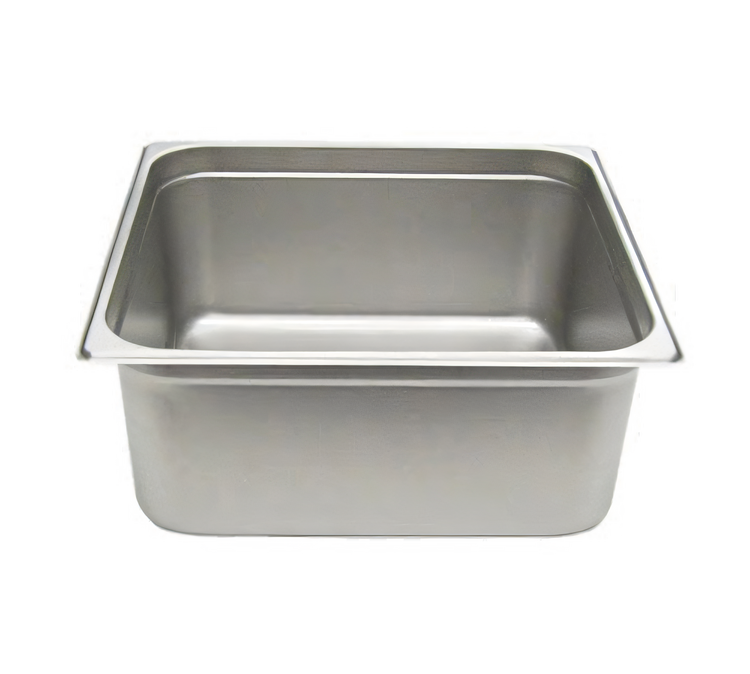 Product image #2 for NestWell Quarter-Size 6-Inch Deep Heavy 22 Gauge Stainless Steel Steam Table Pan