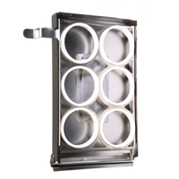 Antunes Egg Station Mini Six 3-Inch Egg Ring Rack & Cover Kit for ESM-600