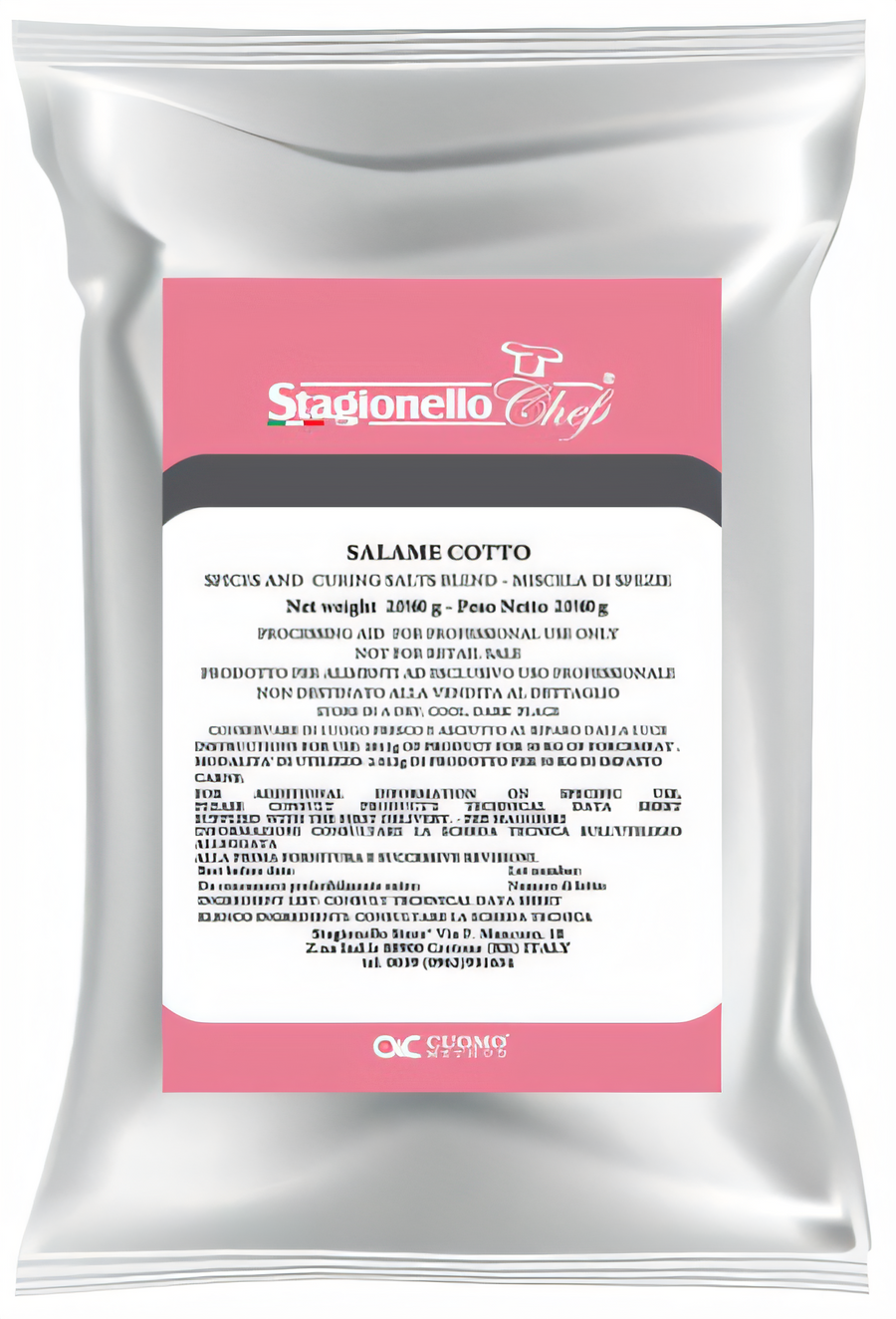 Product image #1 for Curing Salt and Spice Blend for Cooked Salami and Mortadella, 1 kg Bag
