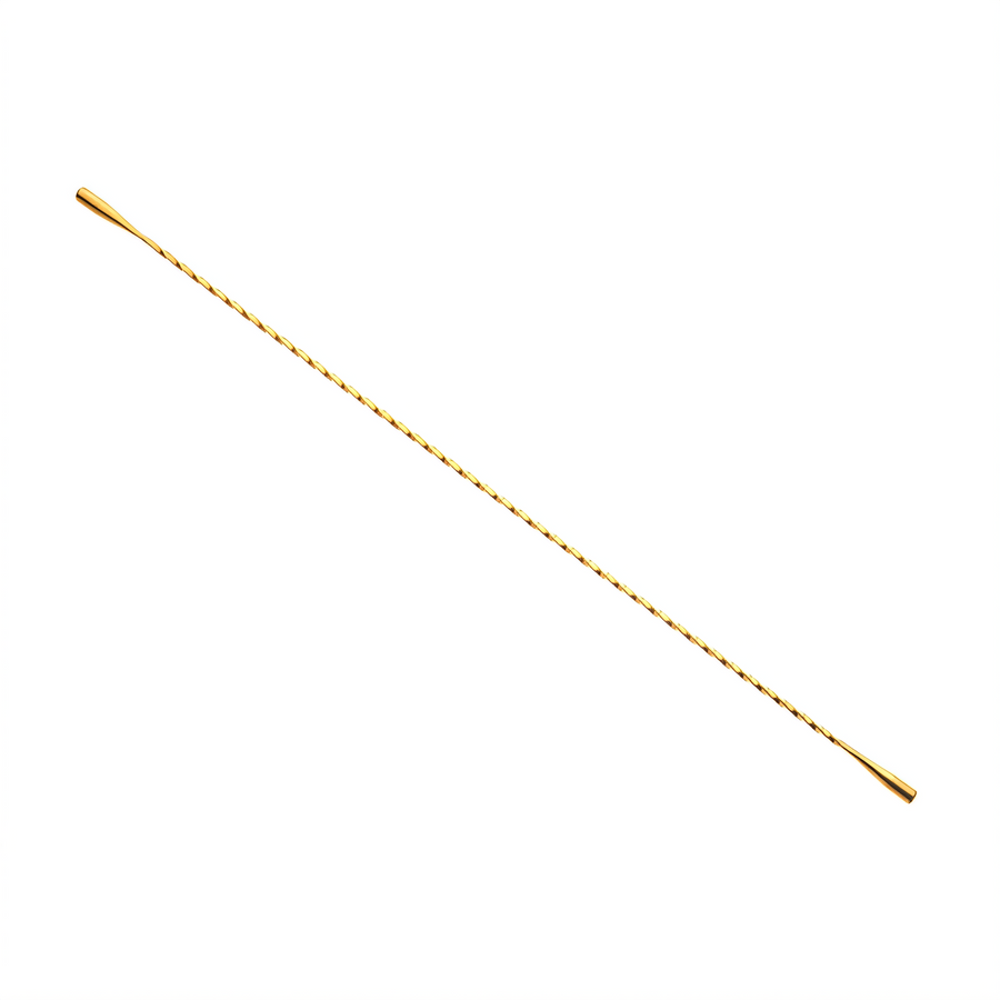 Product image #1 for Barfly 17-1/8-Inch Double-End Stirrer with 18/8 Stainless Steel Core and Gold-Plated Finish