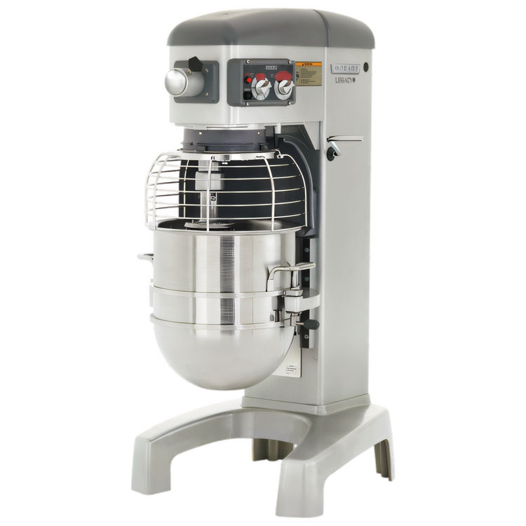 Product image #1 for Hobart Legacy+ HL400-4STD 40 Qt Floor Model Planetary Mixer with Bowl and Agitators